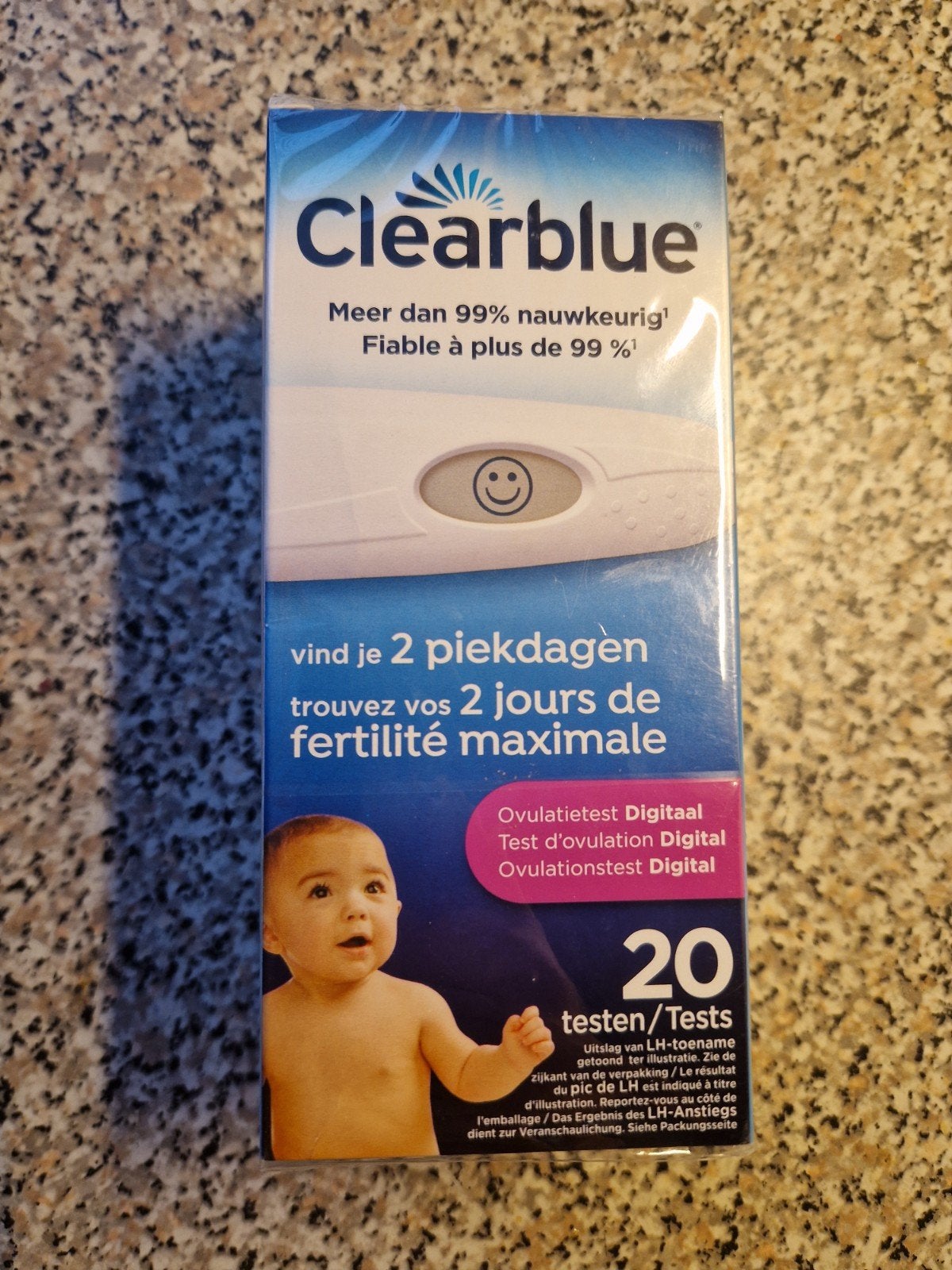 Clearblue Digitale Ovulatietest - 20 testen, Verzenden, Nieuw