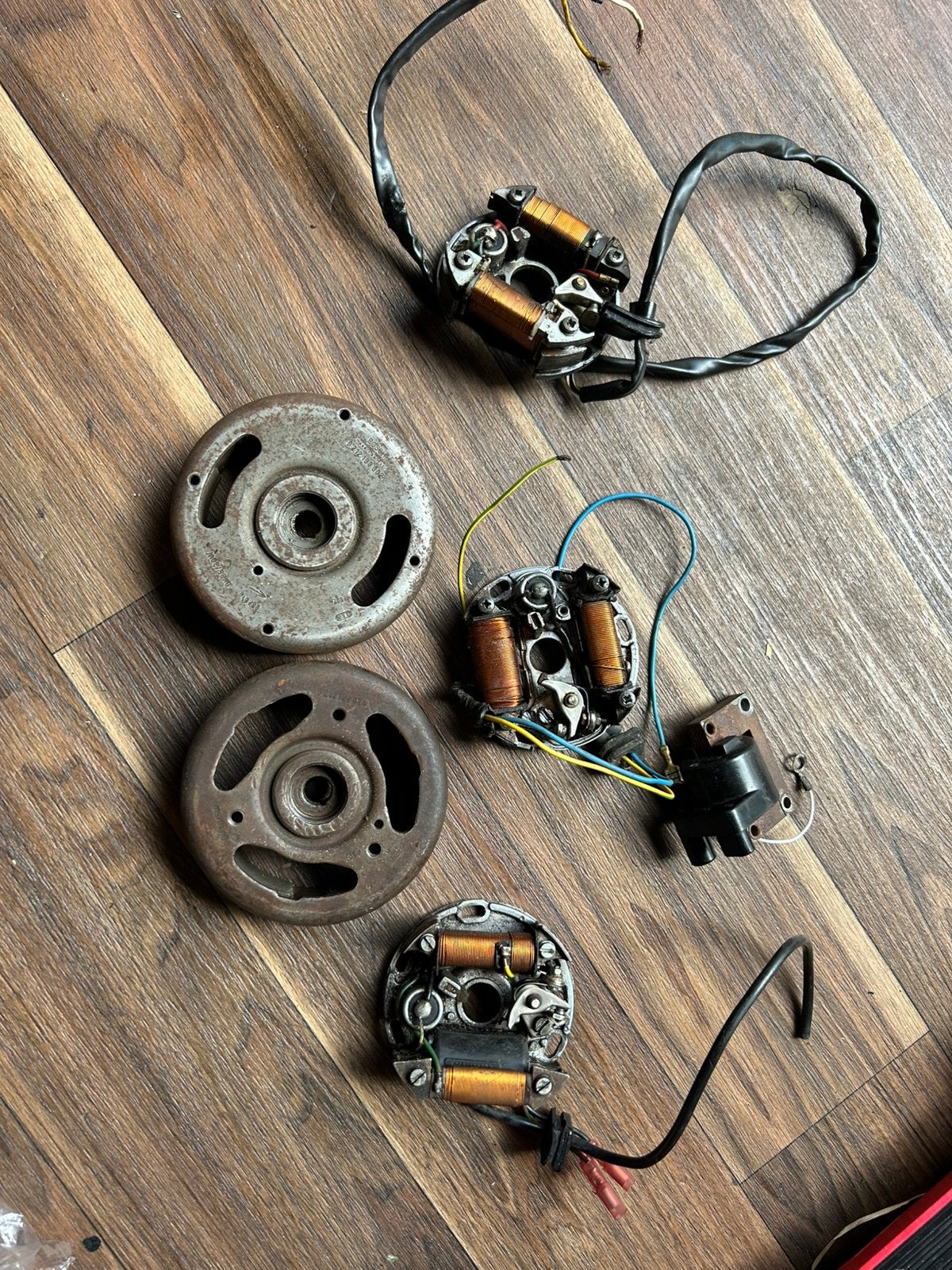 Originele bosch motoplat punten ontsteking, Fietsen en Brommers, Ophalen of Verzenden, Blok