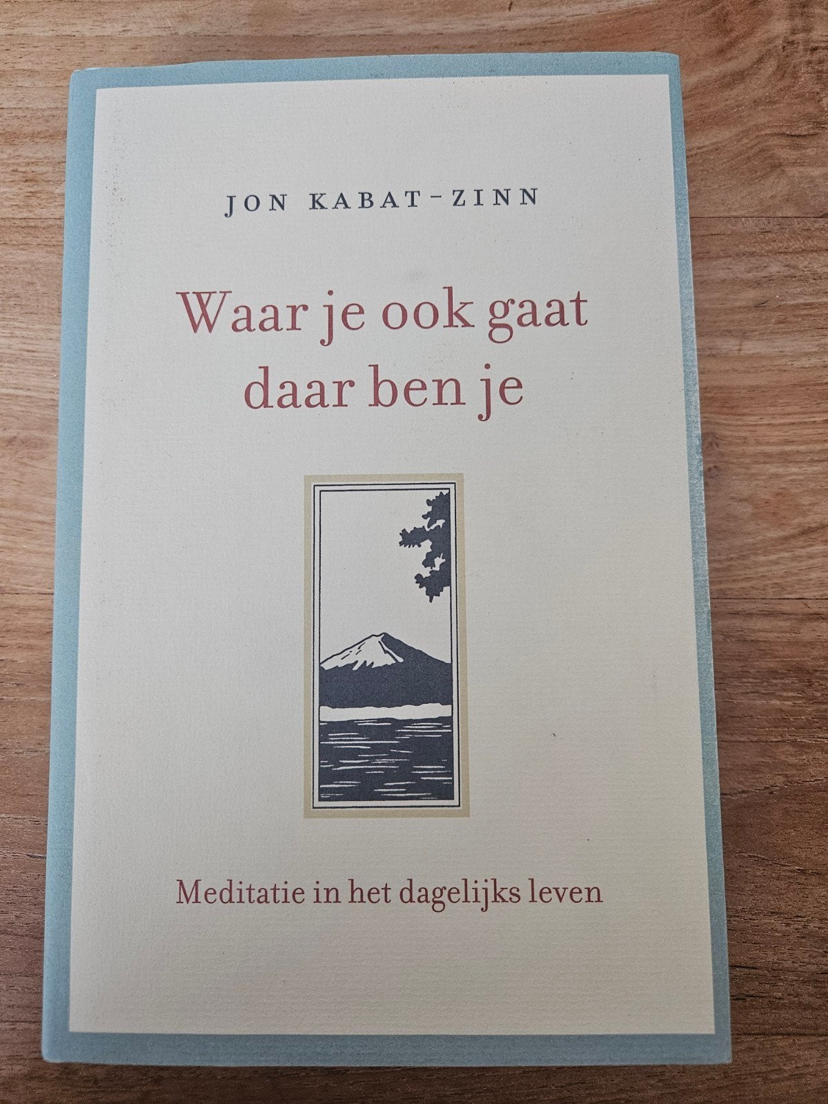 Waar je ook gaat daar ben je - Jon Kabat-Zinn, Boeken, Ophalen of Verzenden, Zo goed als nieuw, Meditatie of Yoga, Instructieboek
