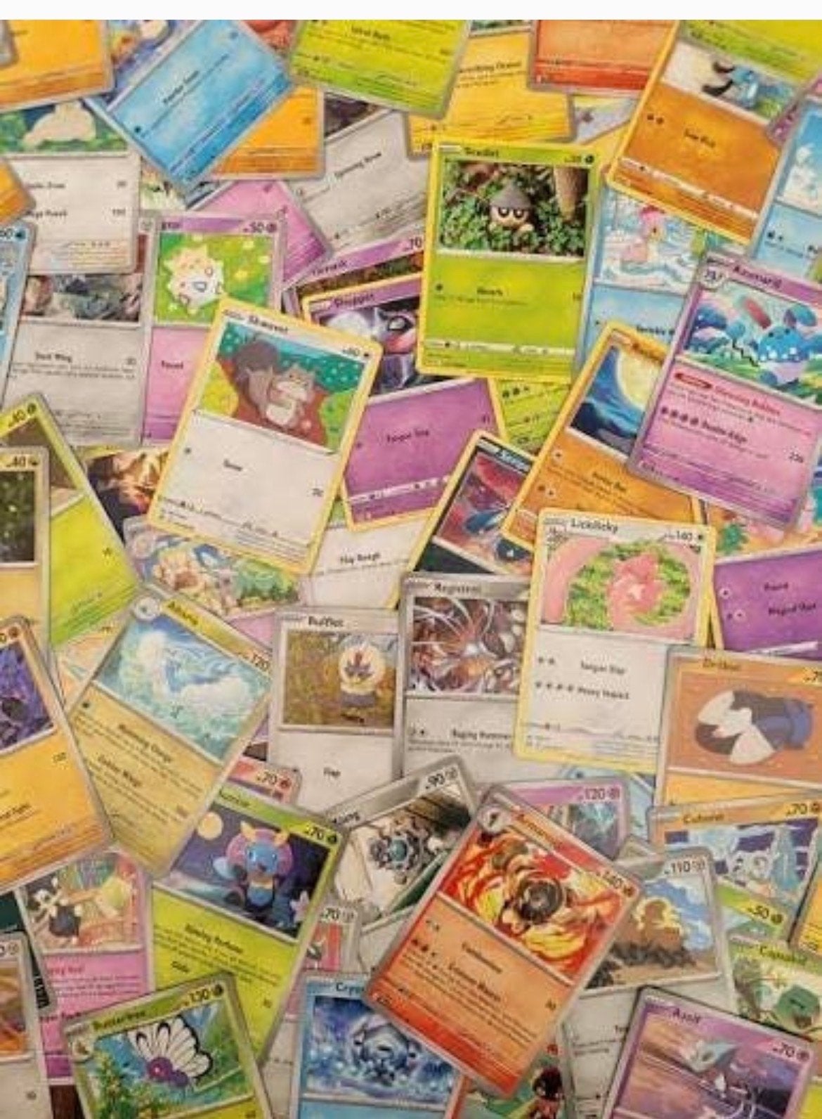 Gezocht Grote partij Pokémon kaarten - Bulk aanbod, Ophalen of Verzenden, Gebruikt, Meerdere kaarten