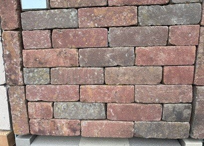 gebakken dikformaat rood genuaceerd, Tuin en Terras, Tegels en Klinkers, Ophalen of Verzenden, Overige materialen, Klinkers