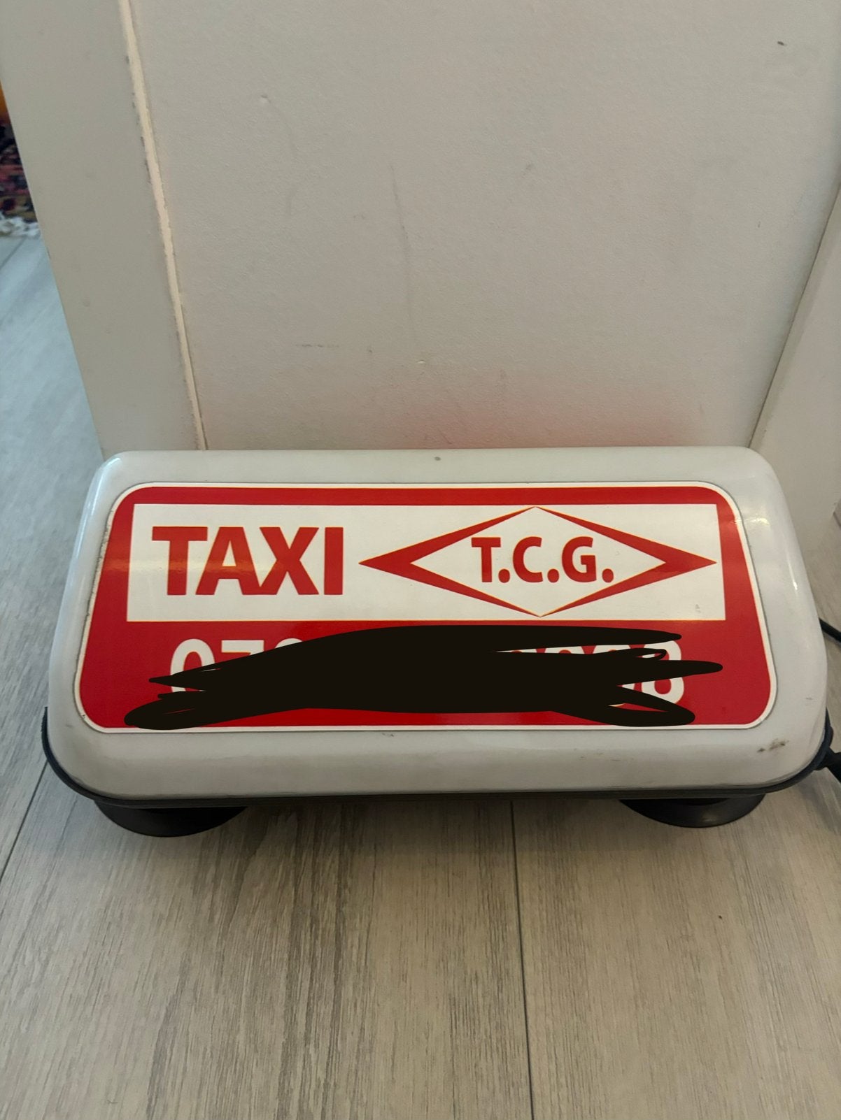 Taxi Dakbord, Ophalen of Verzenden, Gebruikt