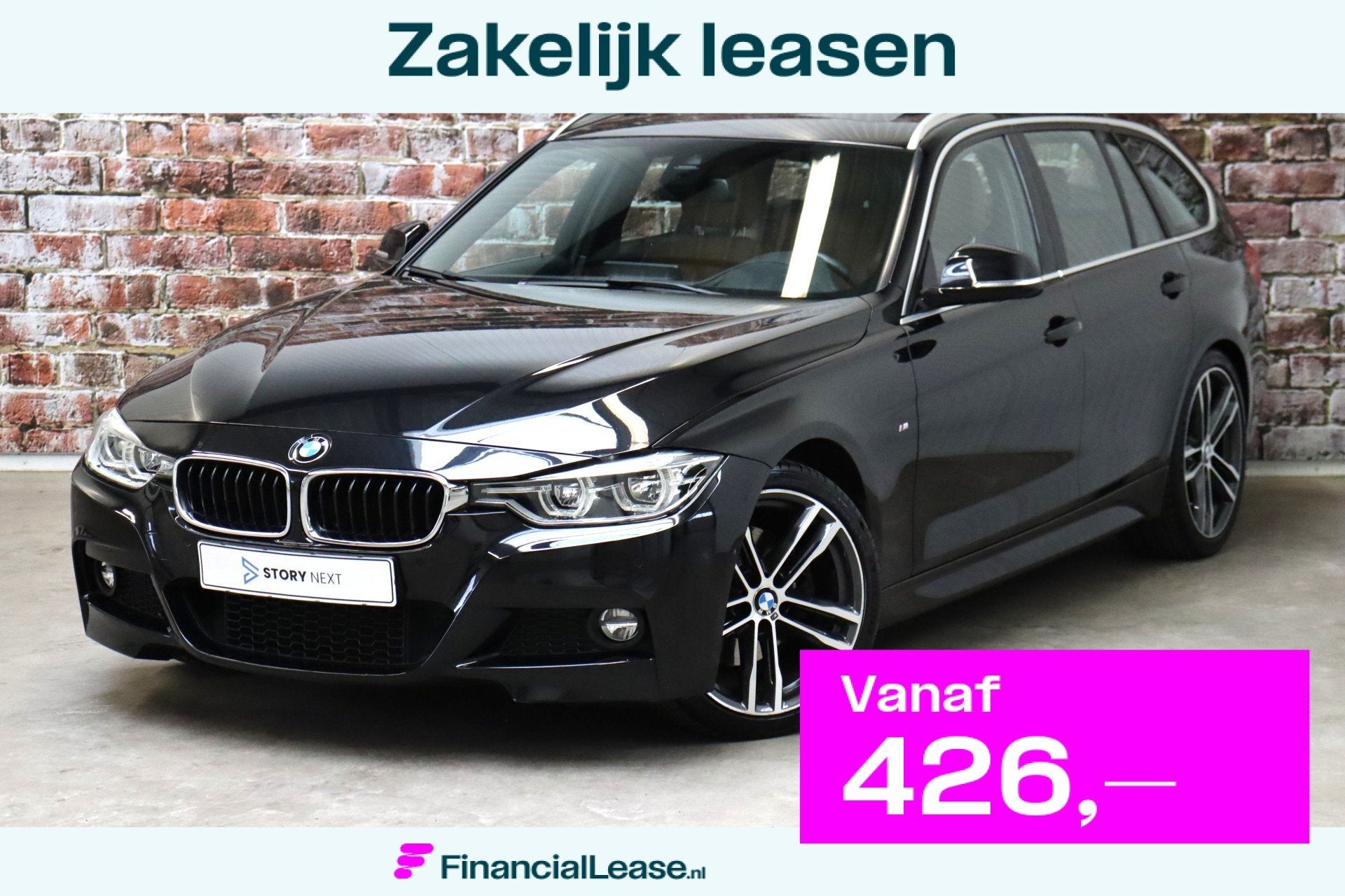BMW 3 Serie Touring 330i High Executive M Sport Pakket Autom, Automaat, Achterwielaandrijving, Euro 6, 4 cilinders