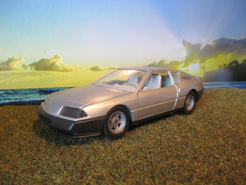 1/25 Alpine Renault V6 Polistil Boxed incl. orig. stickervel, Hobby en Vrije tijd, Modelauto's | 1:24, Ophalen of Verzenden, Gebruikt