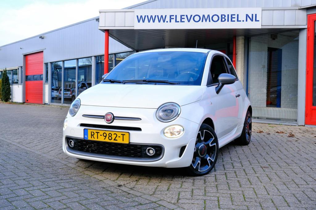 Fiat 500 0.9 TwinAir Turbo Sport Navi|Airco|Half Leder|LMV, Auto's, Voorwielaandrijving, Gebruikt, Bedrijf, Handgeschakeld