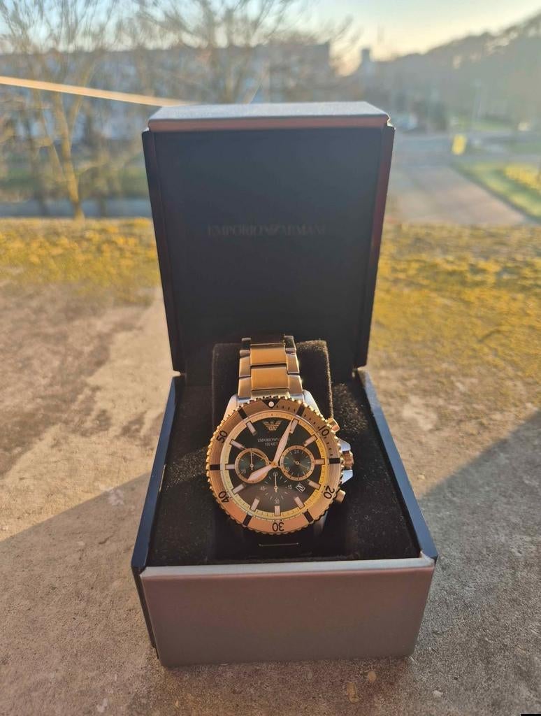 Emporio Armani Watch, Ophalen of Verzenden, Nieuw, Staal, Overige merken