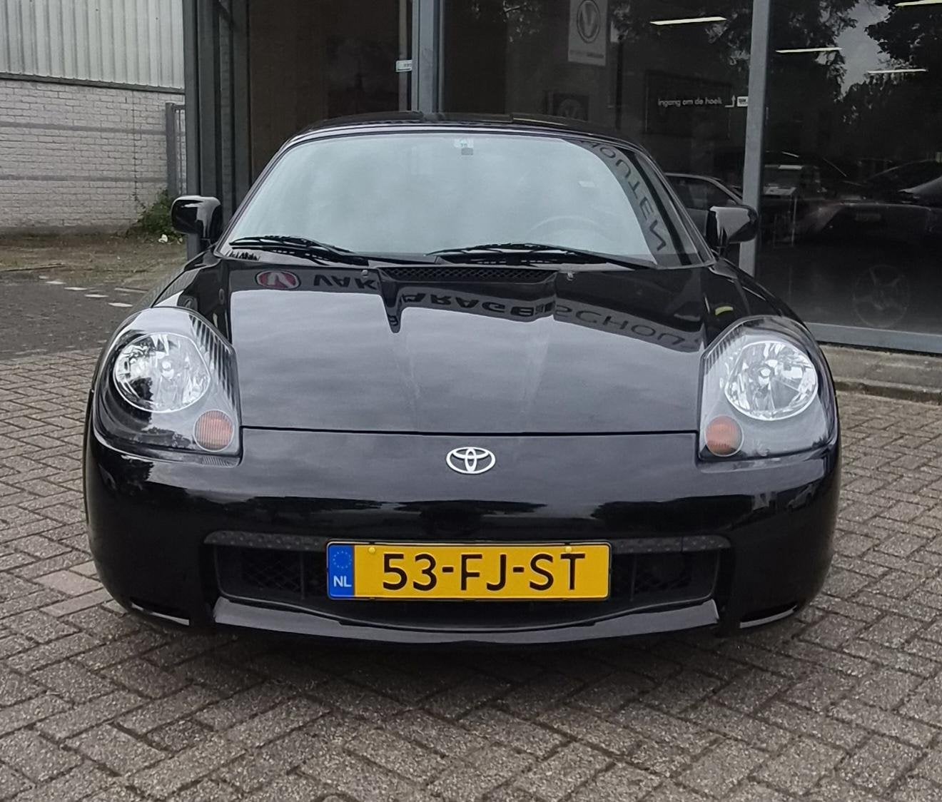 Toyota MR 2 1.8-16v VVT-i |Leer|Hard-Top., Auto's, Toyota, Gebruikt, 4 cilinders, Cabriolet, Zwart