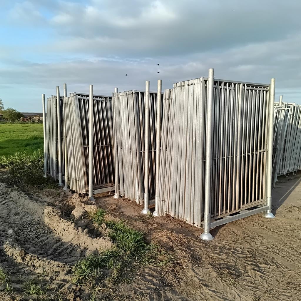 1,5m / 2m / 3m zonder & met deur Kennelpanelen hondenkennel, Ophalen, Hondenkennel, 100 cm of meer, 110 cm of meer