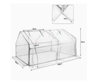 Compacte Kweekkas voor Tuin of Balkon - 180x90x90cm, Ophalen of Verzenden, Nieuw, Kweekkast