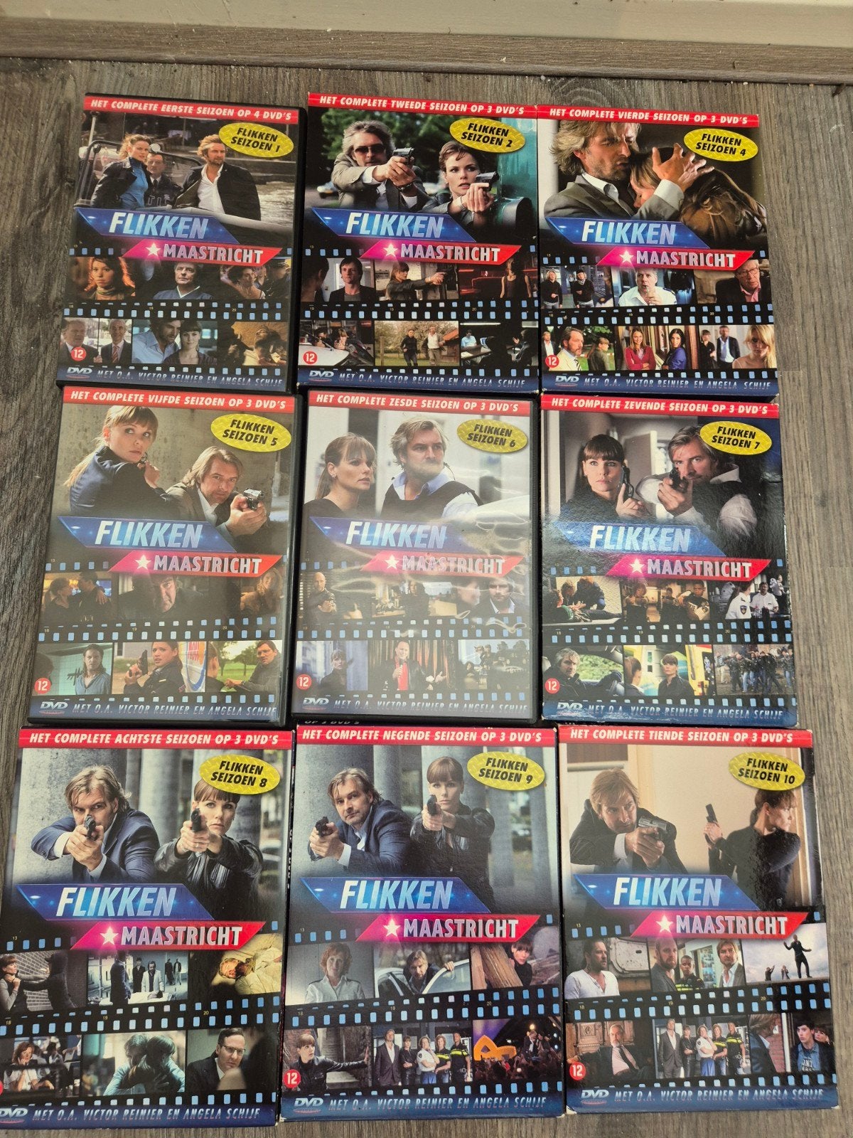 Flikken Maastricht - Seizoenen 1 t/m 10 muv seizoen 3(DVD Bo, Seizoen 1, Gebruikt, Misdaad, Nederlands