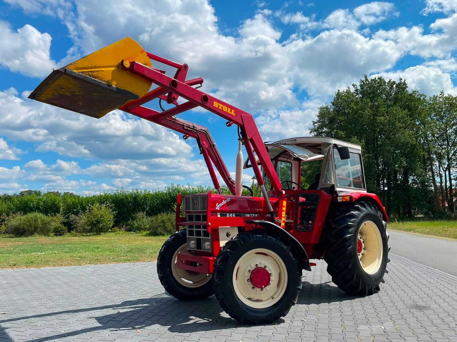 1977 International 644 Allrad Synchron Oldtimer tractor, Oldtimer, Overige merken