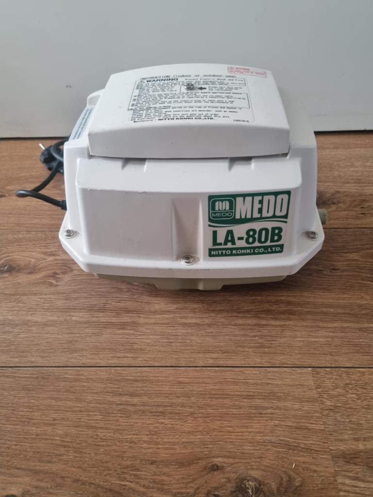 Nitto Medo LA-80B Luchtpomp voor Vijver - 86W, Ophalen of Verzenden, Gebruikt, Overige typen