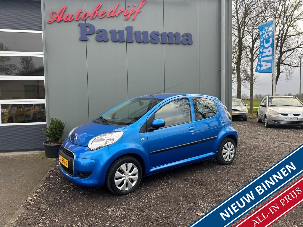 Citroën C1 1.0-12V Ambiance Airco|elec.pak|N.A.P (bj 2011), Auto's, Euro 5, Stof, Gebruikt, Elektrische ramen