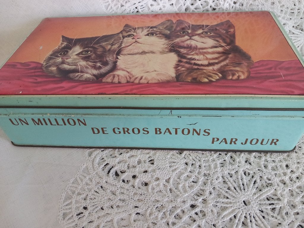 Jaques Chocolade kattenblik 1960, Ophalen of Verzenden, Gebruikt, Overige