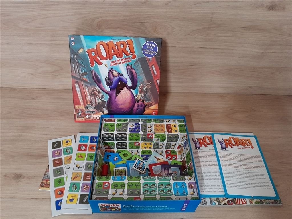 Roar vang het monster - 999 games - s5343, Verzenden, Zo goed als nieuw