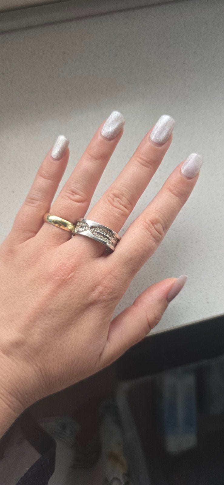 silver ring 925 vintage size 20, 20 of groter, Verzenden, Zo goed als nieuw, Dame