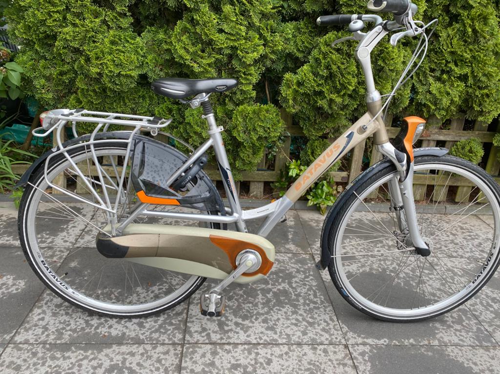 Mooie Batavus met 7versnellingen, Fietsen en Brommers, Fietsen | Dames | Damesfietsen, 53 tot 56 cm, Ophalen of Verzenden, Zo goed als nieuw