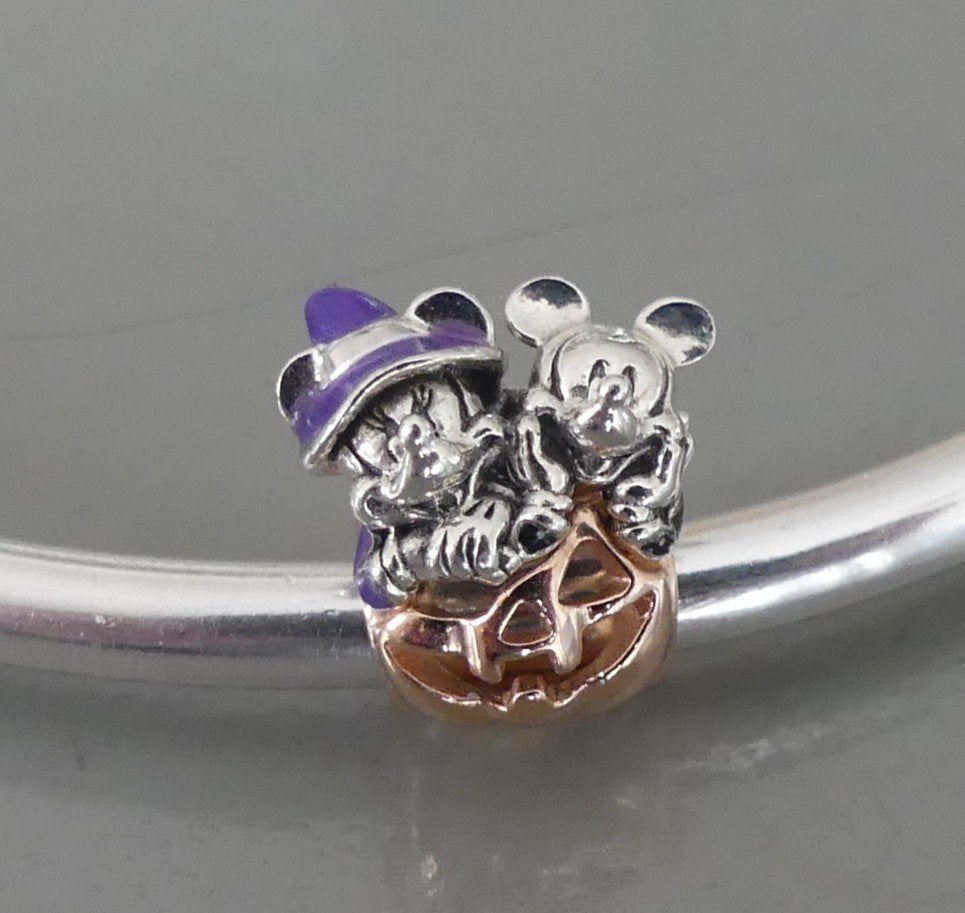 *NIEUWE* Pandora DISNEY MICKEY&MINI MOUSE HALLOWEEN POMPOEN, -, Verzenden, Pandora, -