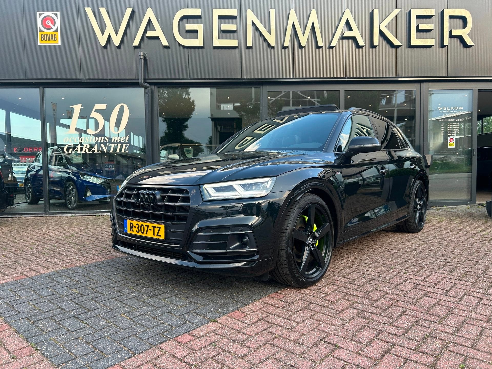 Audi Q5 55 TFSI e quattro Competit AUT|NAV|PANO|ACC|SOH 88%, Auto's, Automaat, Euro 6, Zwart, Bedrijf