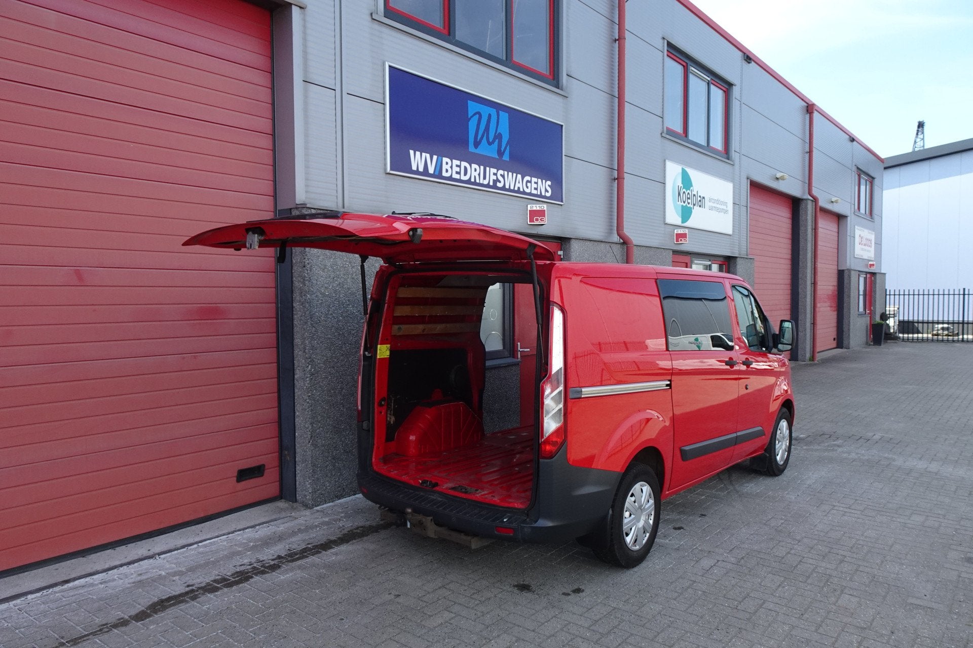 Ford Transit Custom 310 2.2 TDCI L1H1 Trend 2 x schuifdeur m, Euro 5, Stof, Gebruikt, 4 cilinders