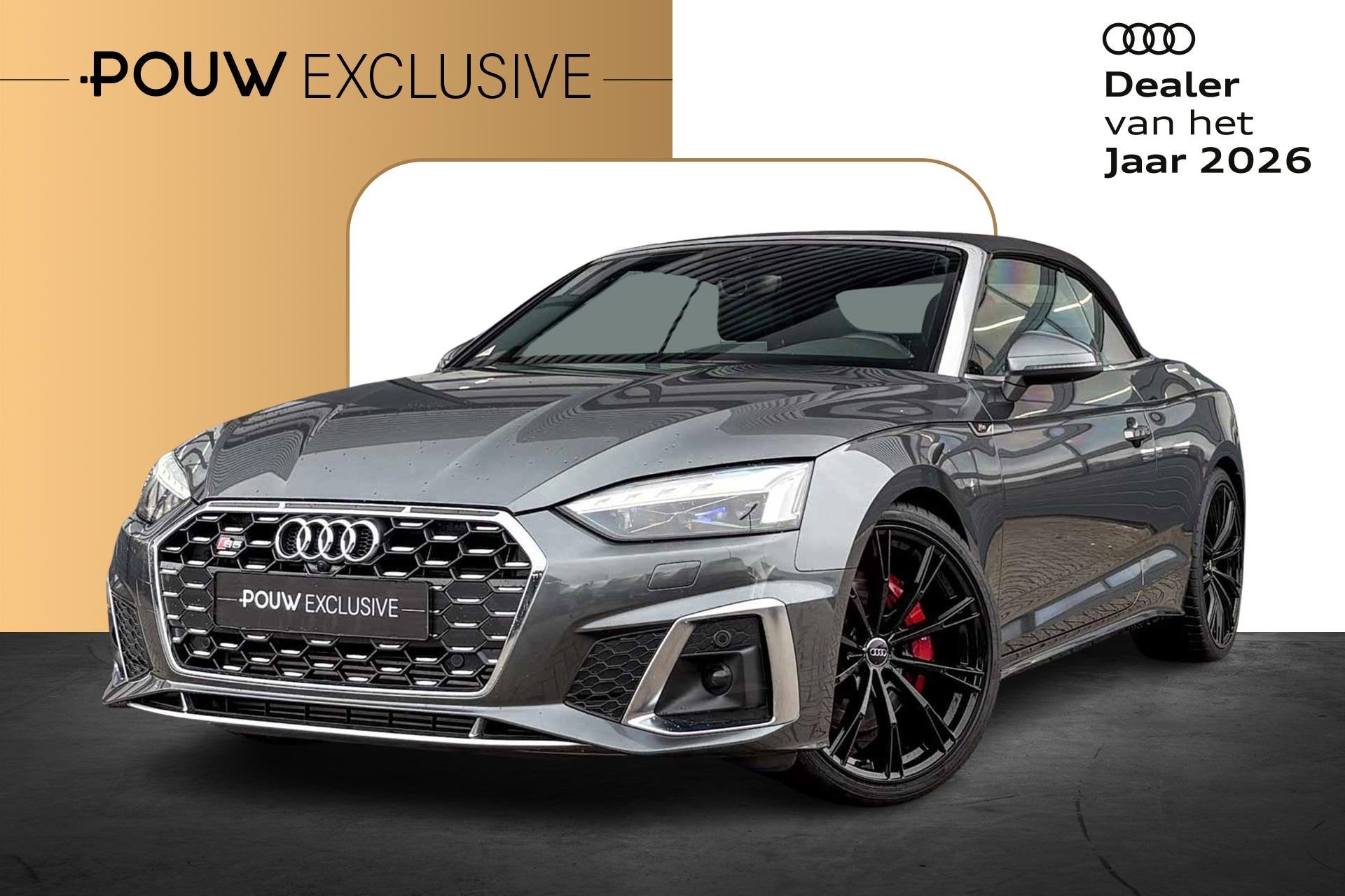 Audi S5 Cabriolet 3.0 TFSI 354pk quattro | Nekverwarming | B, Auto's, Automaat, 12 maanden, Gebruikt, 2995 cc