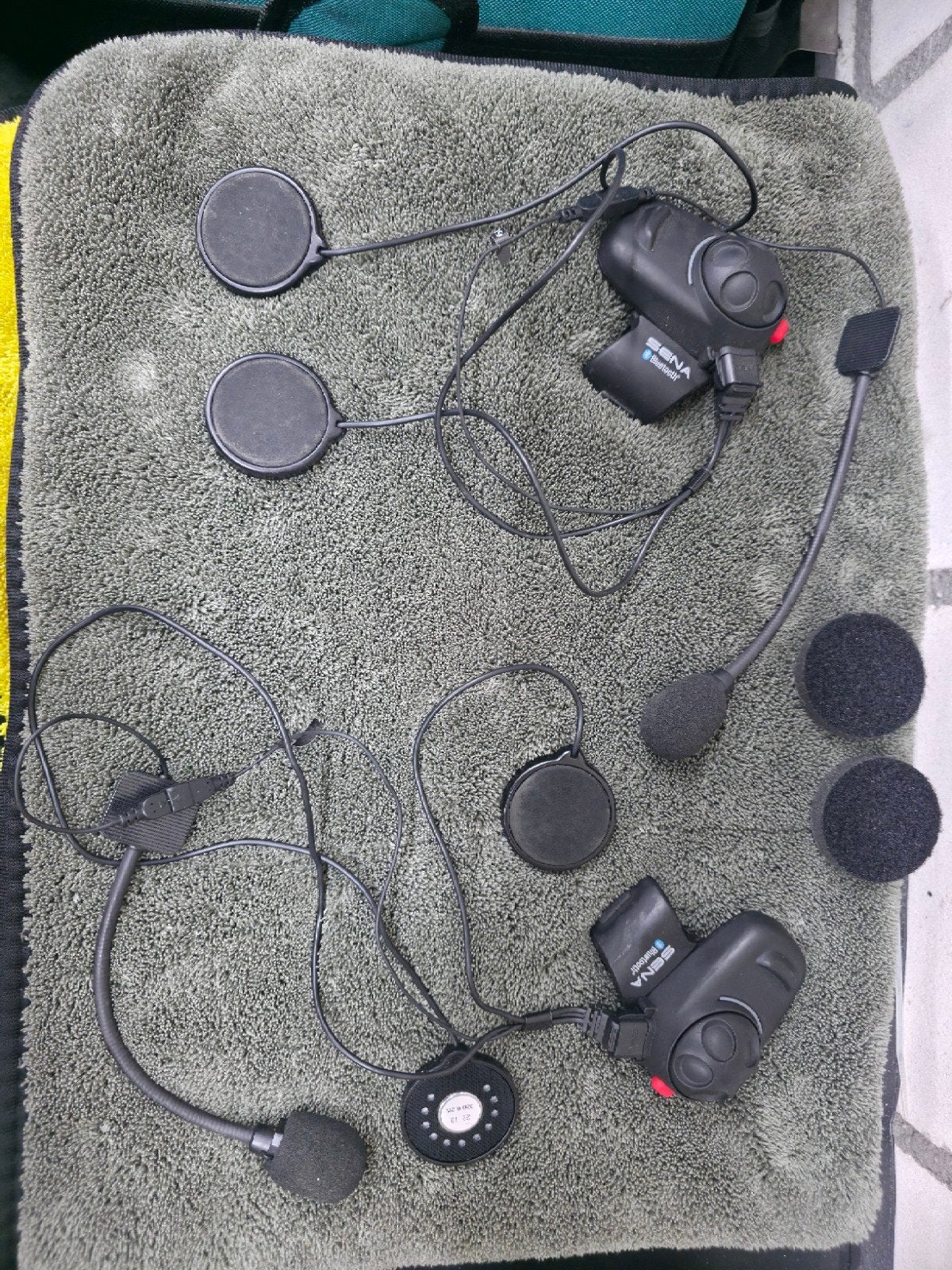 Sena SMH5 Bluetooth Intercom Set (2 stuks), Motoren, Ophalen of Verzenden, Gebruikt