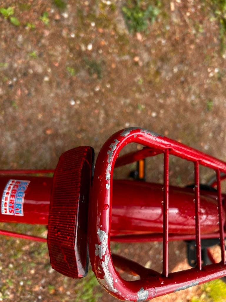Cortina fiets, rood, met voordrager en bagagedrager 24 inch, Ophalen of Verzenden, Gebruikt, 24 inch