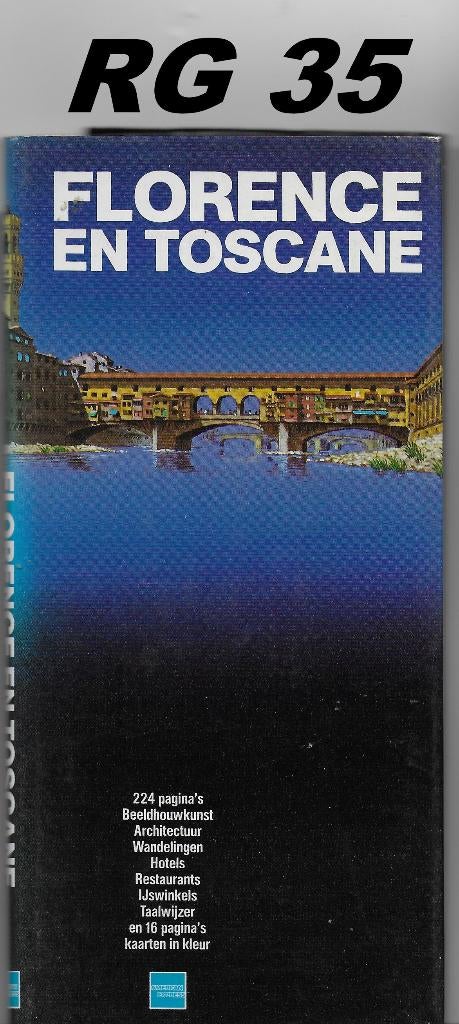 Rg35 reisgids florence en toscane, Europa, Ophalen of Verzenden, Reisgids of -boek, Gelezen