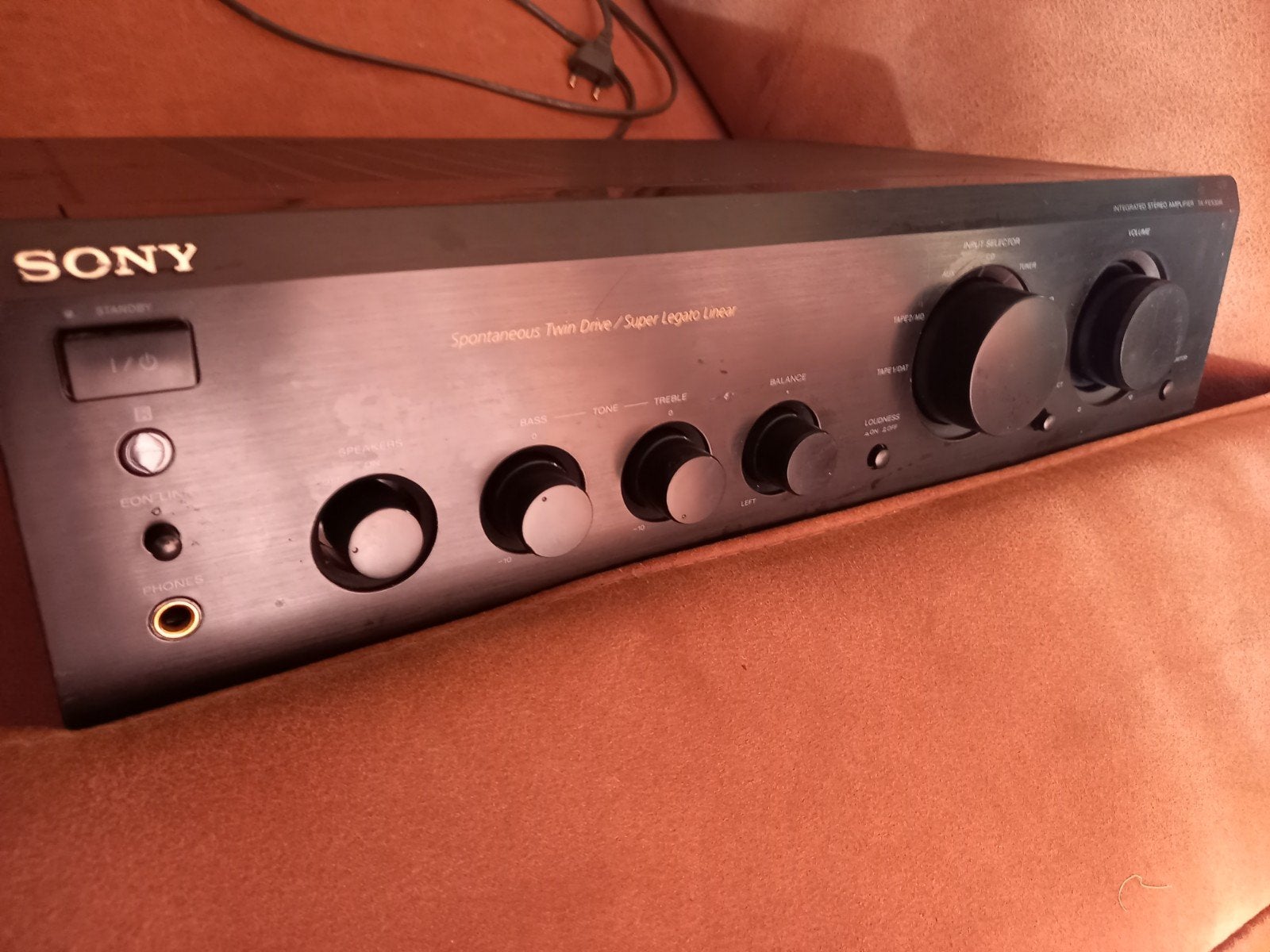Sony TA-FE530R Geïntegreerde Stereo Versterker, Audio, Tv en Foto, Gebruikt, Ophalen of Verzenden, 60 tot 120 watt, Sony