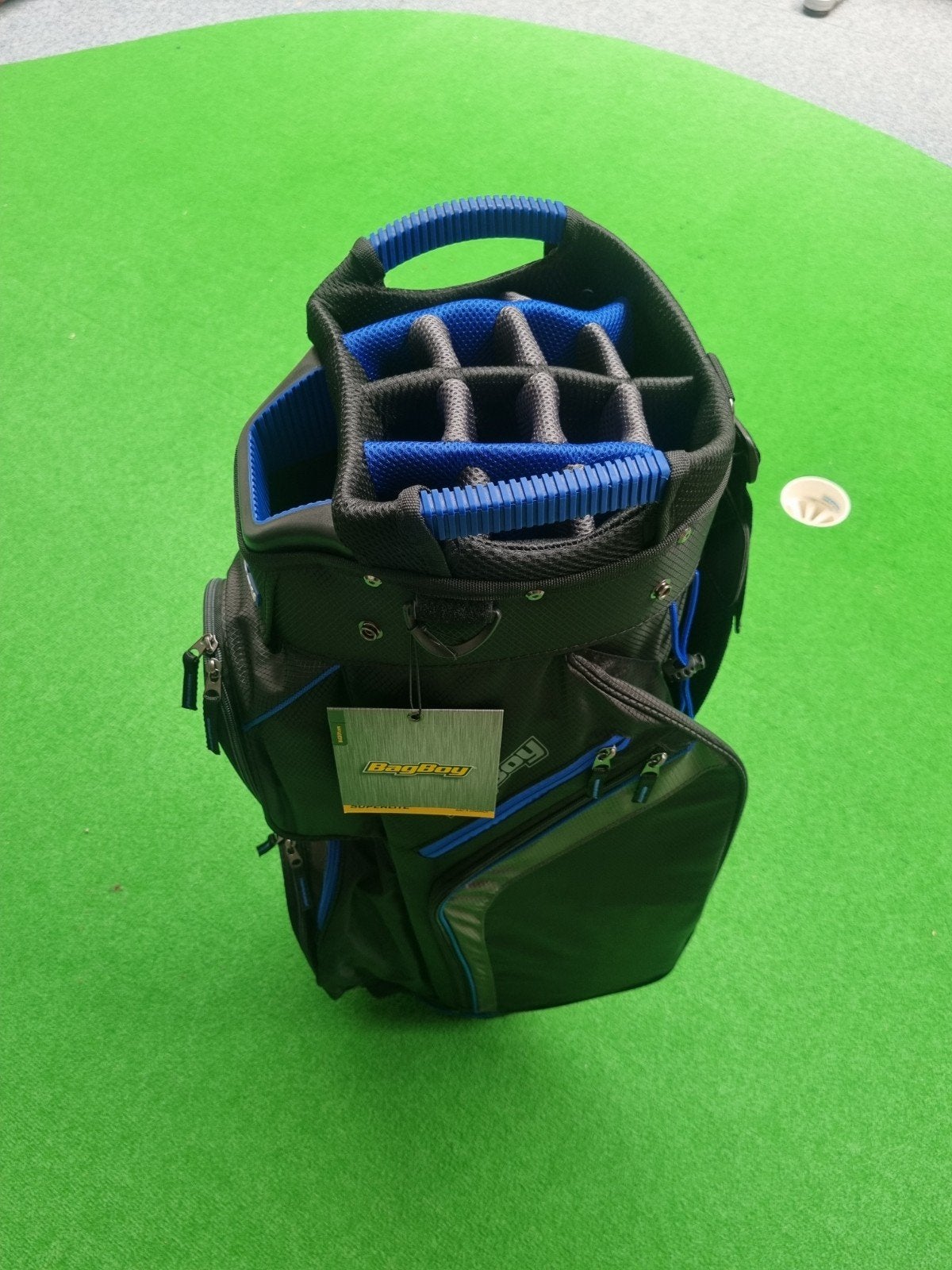 BagBoy Superlite II Golftas - Zwart/Blauw - Nieuw, Ophalen, Nieuw, Tas, Overige merken