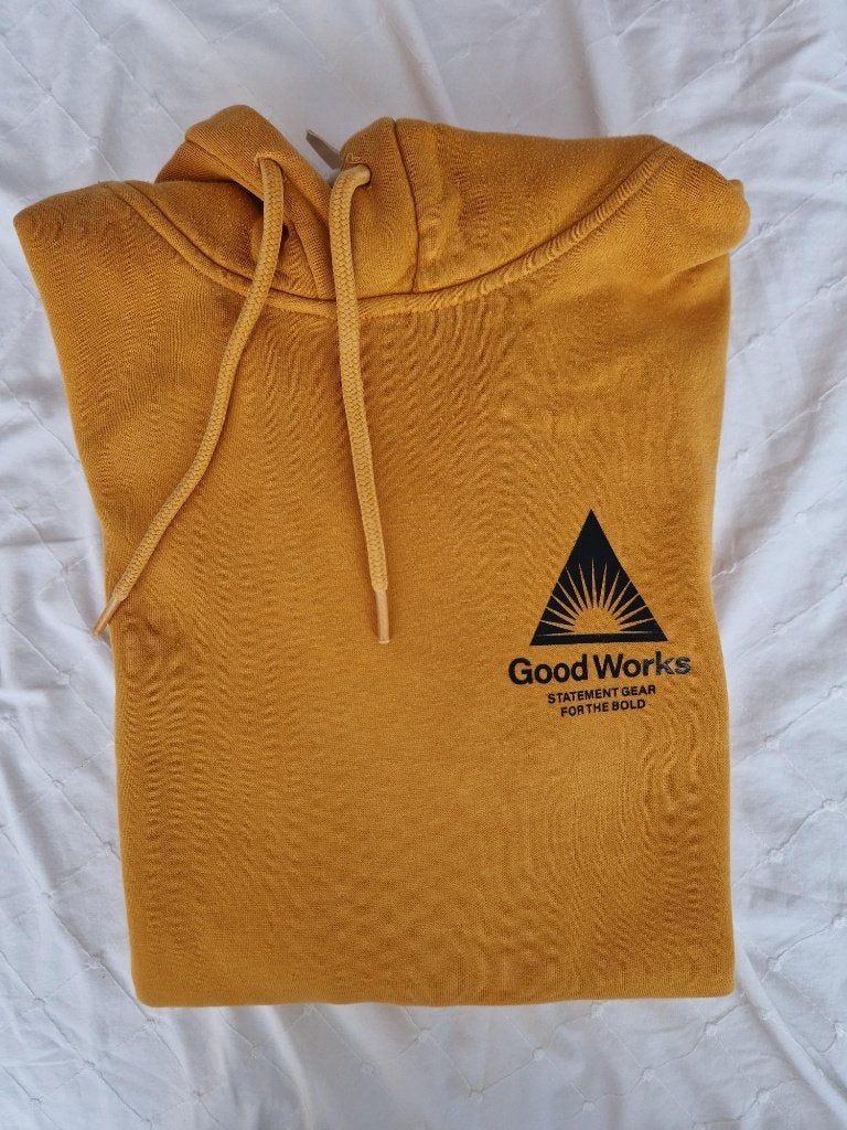 Hoodie, maat XS, H&M, Ophalen of Verzenden, Zo goed als nieuw, Maat 46 (S) of kleiner, Geel