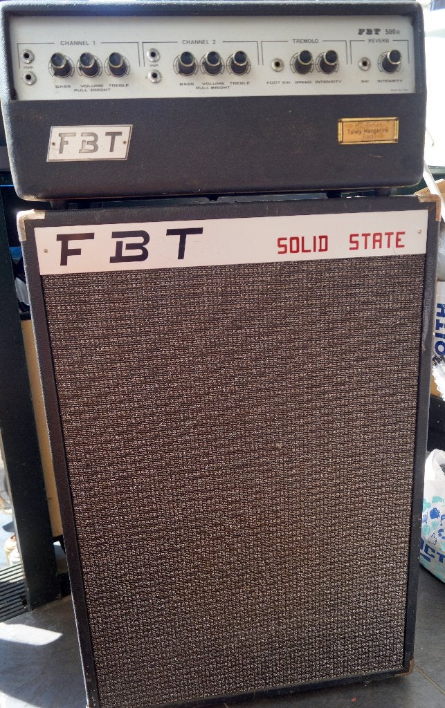 FBT 500R Buizen Gitaarversterker, Muziek en Instrumenten, Ophalen, Gebruikt, Gitaar, 50 tot 100 watt
