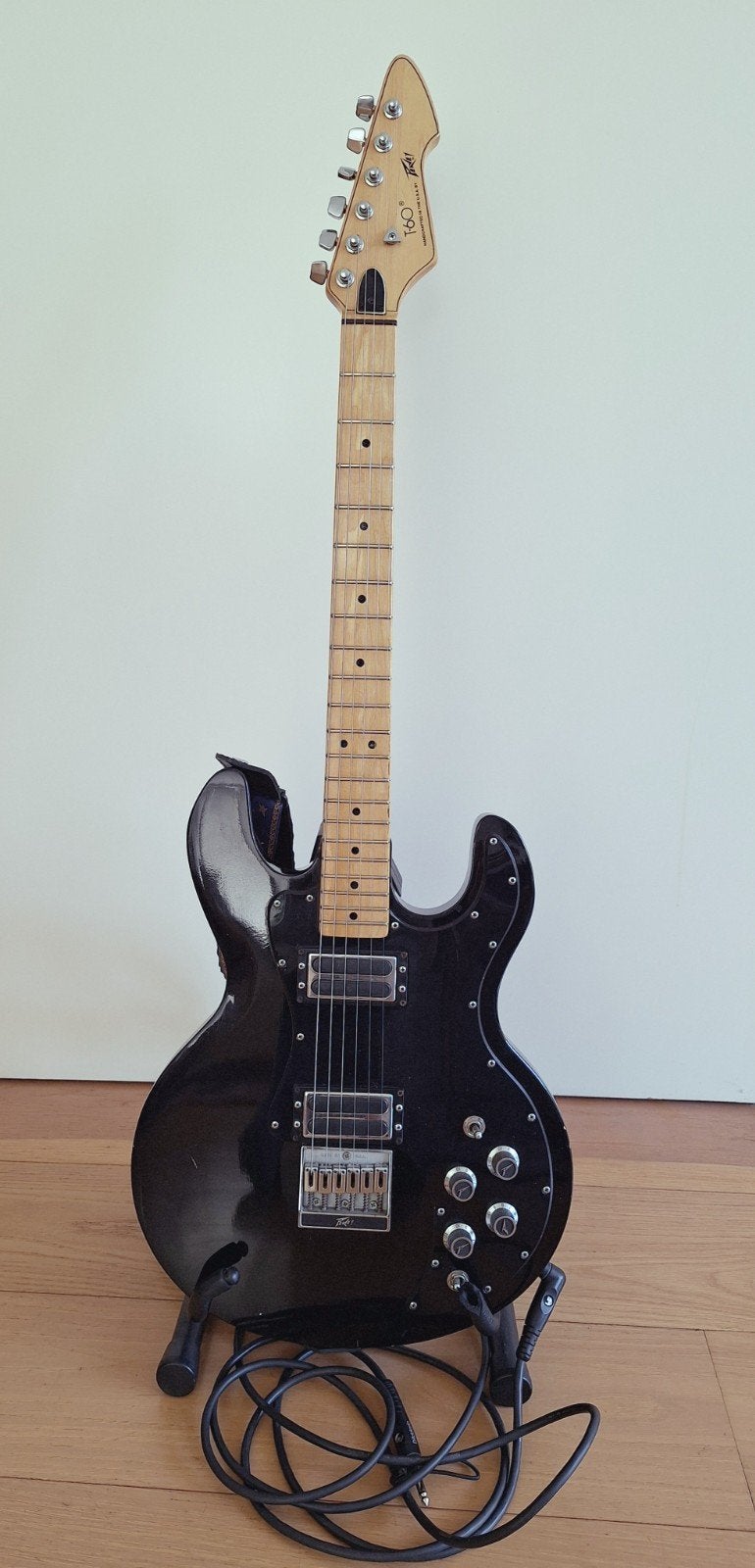 Peavey T-60 Solid Body elektrische vintage gitaar, Ophalen of Verzenden, Gebruikt, Solid body, Overige merken