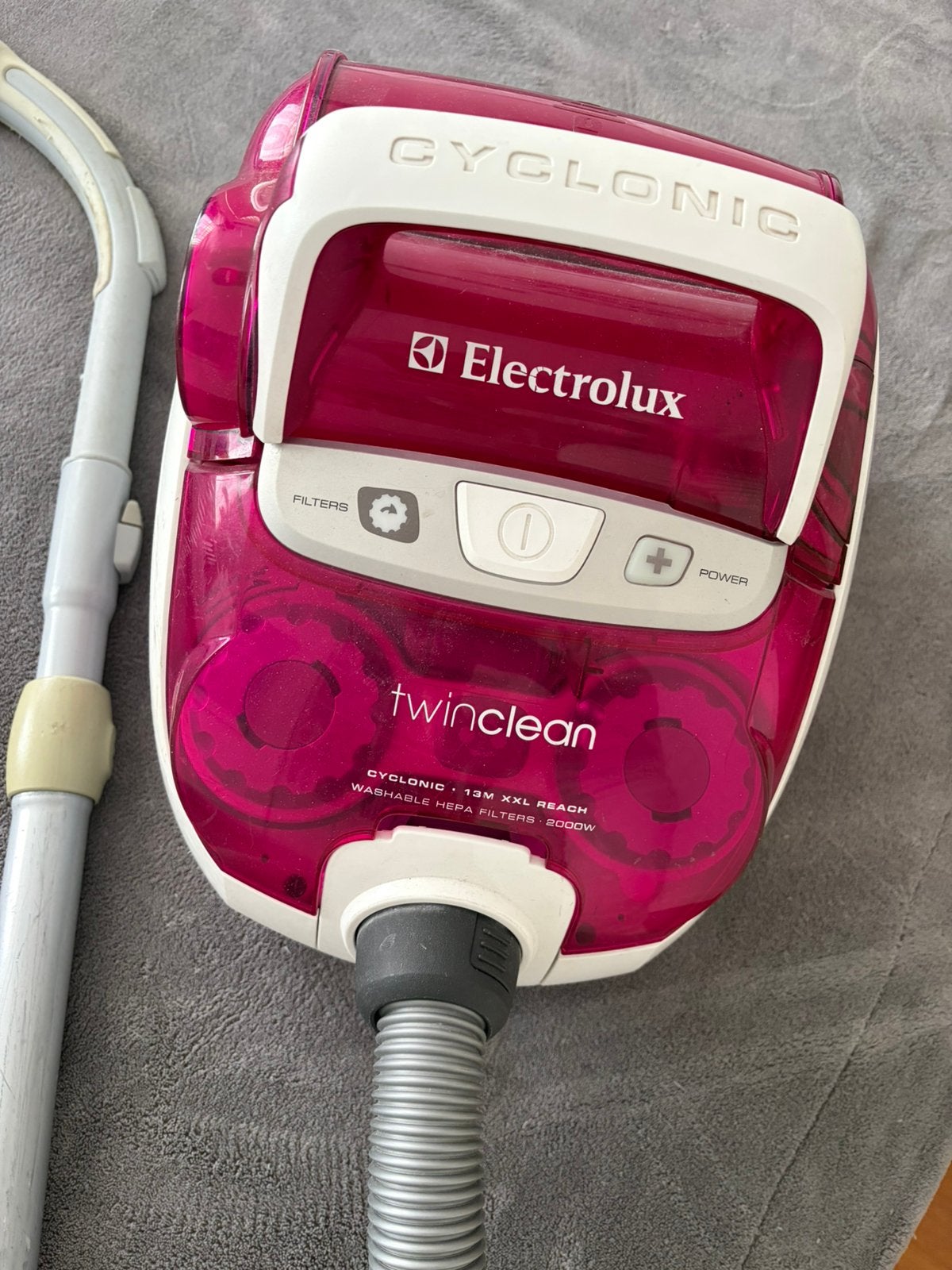 Stofzuiger zonder stofzak (electrolux), Witgoed en Apparatuur, Ophalen, Overige merken, Gebruikt, Overige typen