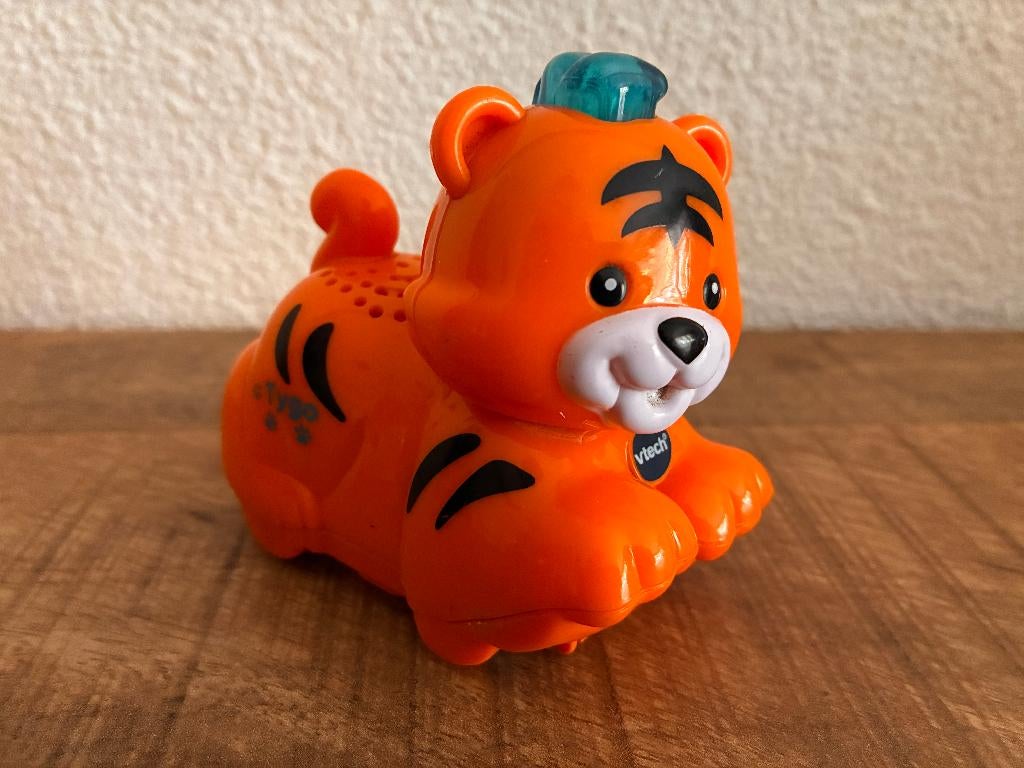 Vtech Zoef Zoef dieren Tygo Tijger in goede staat., Ophalen of Verzenden, Gebruikt, 6 maanden tot 2 jaar