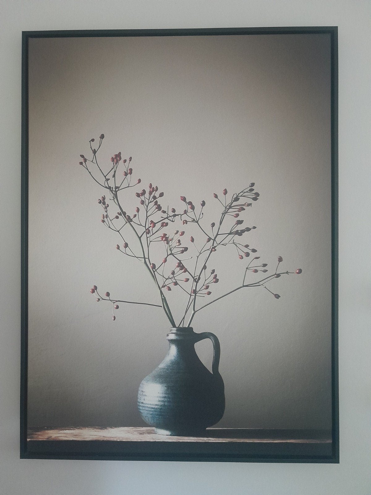 Canvas in zwarte baklijst - 110x80 cm, Ophalen, 75 tot 100 cm, 75 – 100, Print