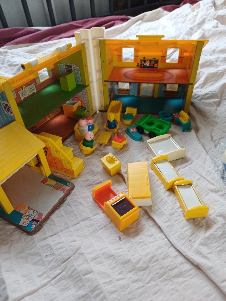 Fisher price begin jaren 80, Kinderen en Baby's, Ophalen, Gebruikt, Speelset