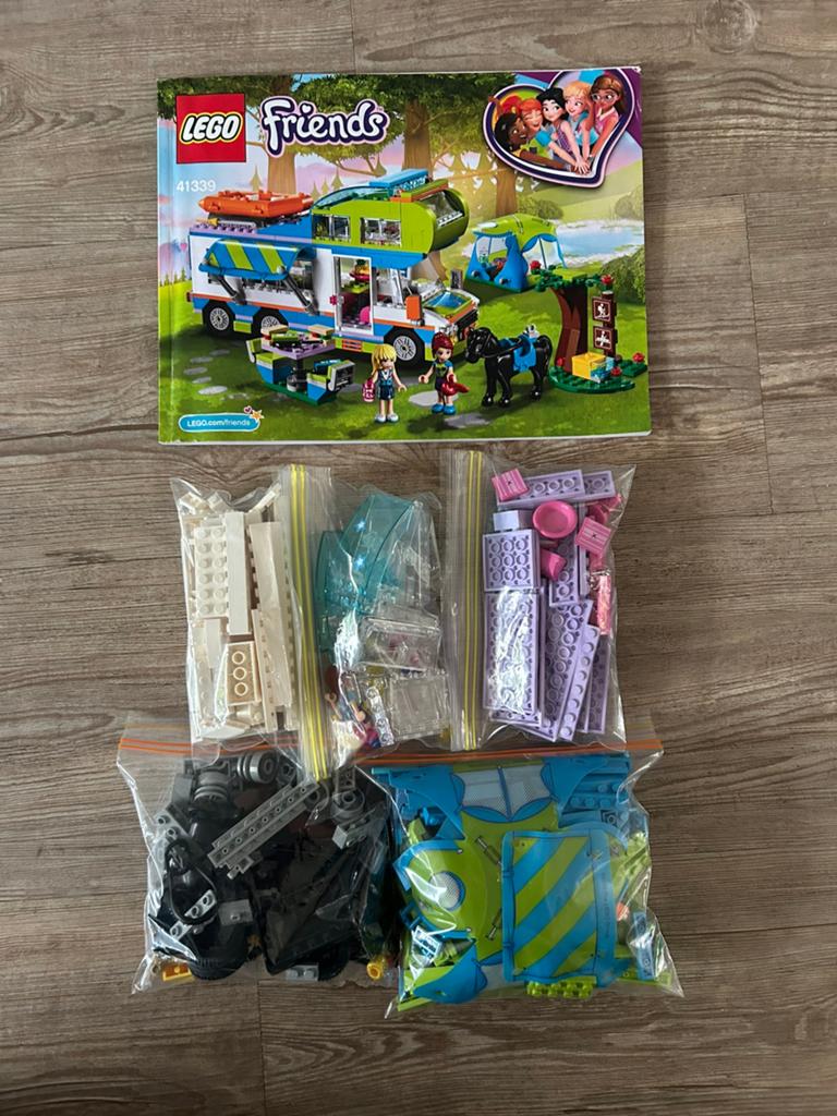 Lego Friends 41339 Mia’s camper, Lego, Friends, Ophalen of Verzenden, Zo goed als nieuw