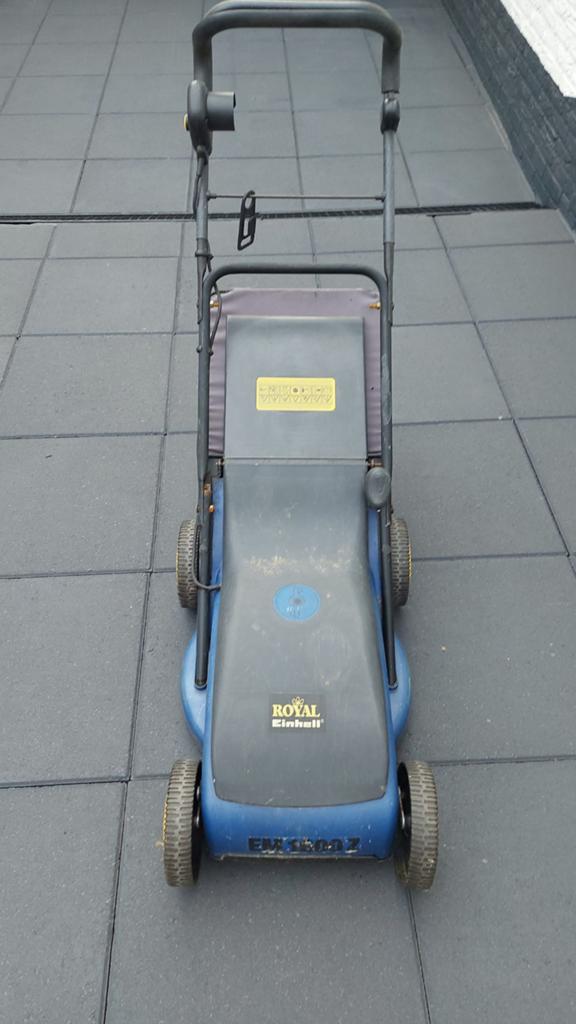 Royal Einhell EM 1000 Z Elektrische Grasmaaier, Ophalen, Cirkelmaaier, Gebruikt, Elektrische grasmaaier