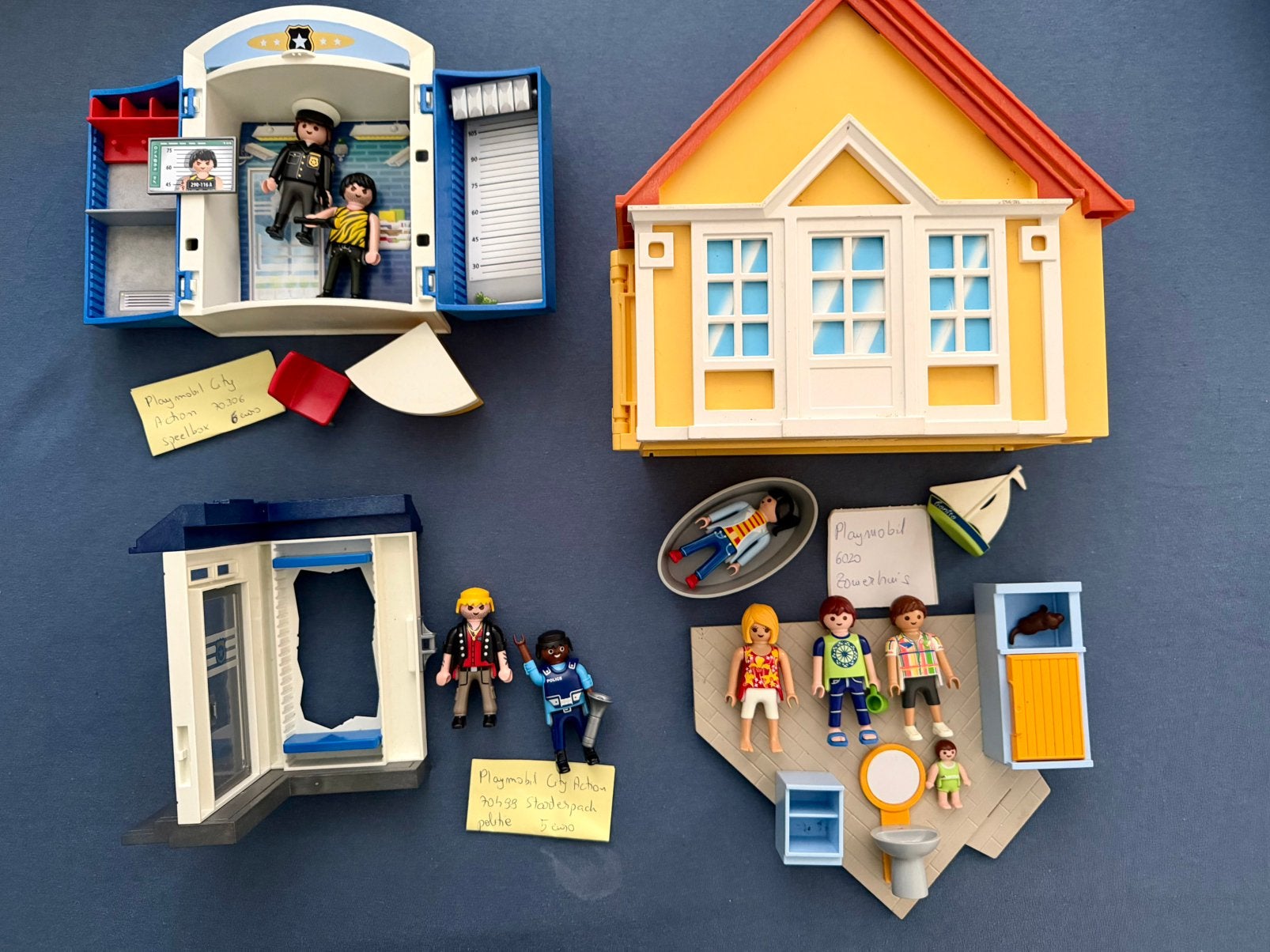 Playmobil Zomerhuis Politie, Ophalen of Verzenden, Gebruikt