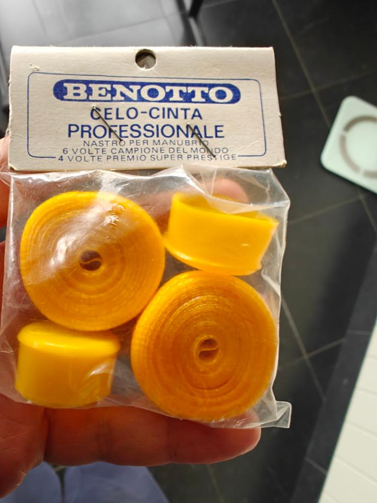 NOS Benotto geel stuurlint, Ophalen of Verzenden, Overige typen