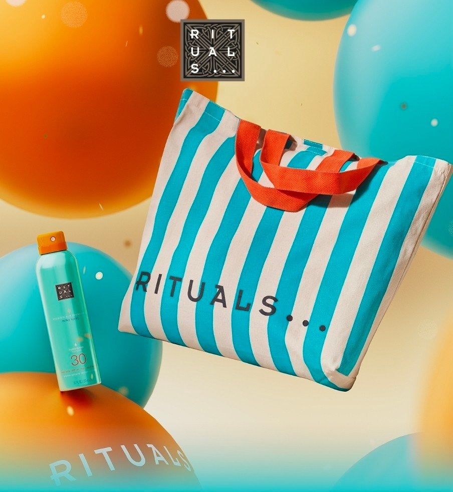 RITUALS STRANDSET...TAS 2026 en ZONNEBRAND FACTOR 50...NIEUW, Ophalen of Verzenden, Nieuw
