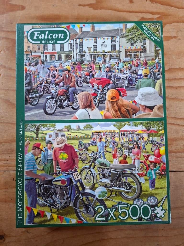 Puzzels 500 stukjes Falcon, Hobby en Vrije tijd, Denksport en Puzzels, Ophalen of Verzenden, 500 t/m 1500 stukjes, Gebruikt, Legpuzzel