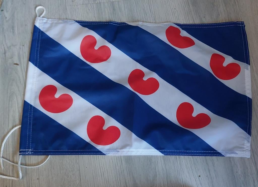 Friese vlag 30 x 45 cm, Ophalen
