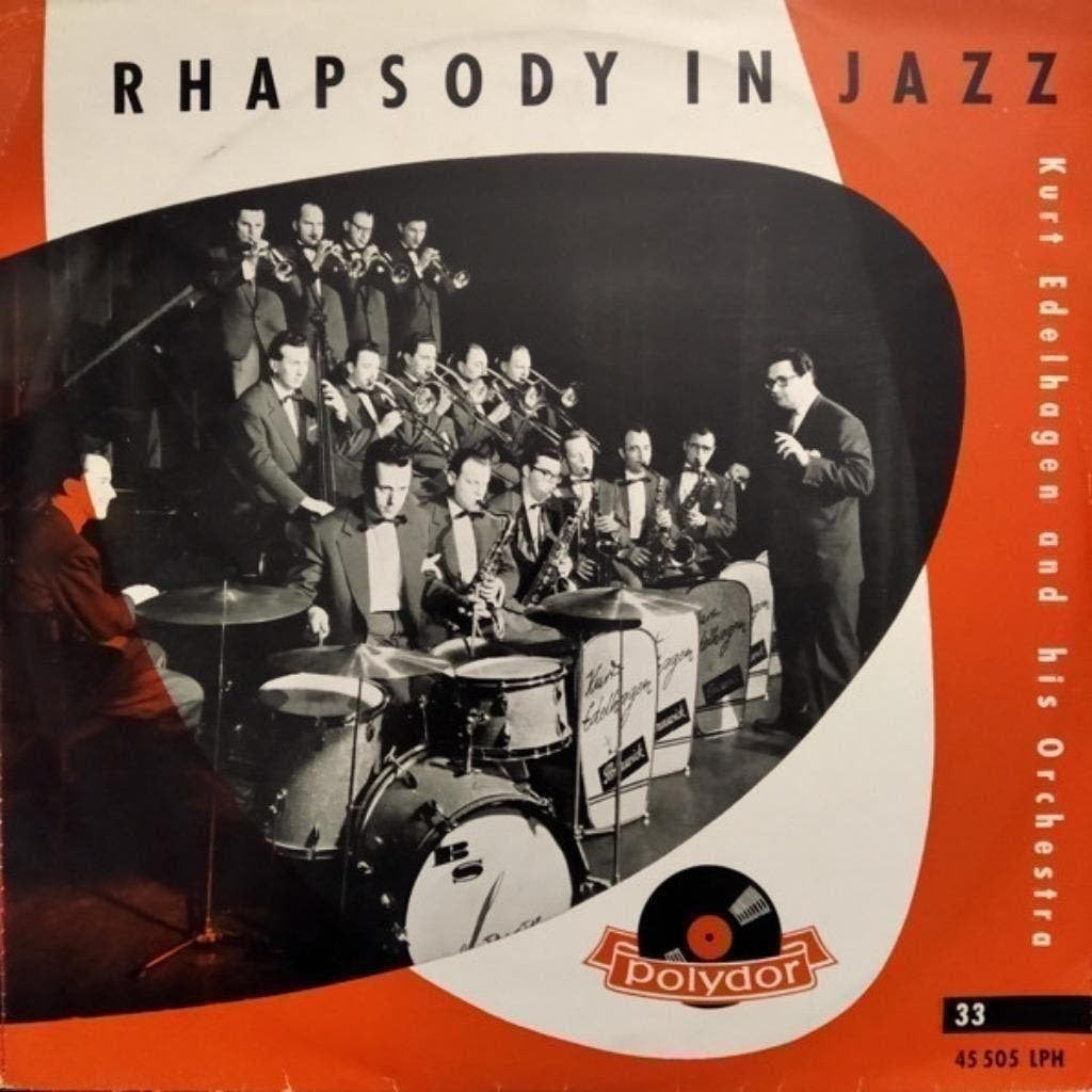 Kurt Edelhagen - Rhapsody In Jazz, LP, Ophalen of Verzenden, Zo goed als nieuw, 12 inch