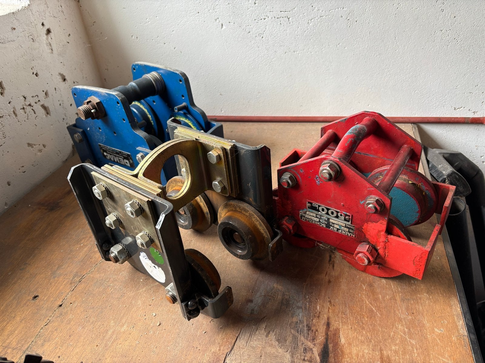 Loopkat- drie stuks 1100,500 en 250kg, Ophalen