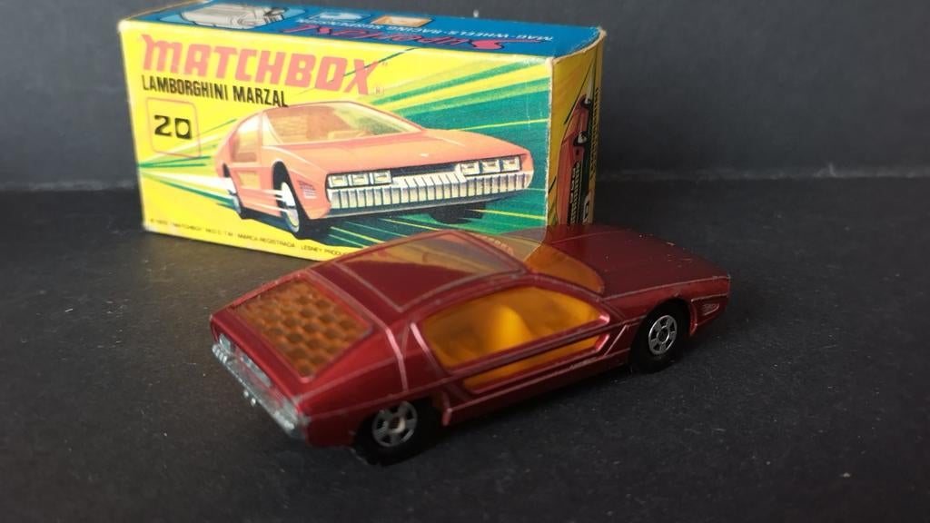 Lamborghini Marzal 1:64 Lesney Matchbox Superfast Pol, Gebruikt, Verzenden, ., Lesney Matchbox