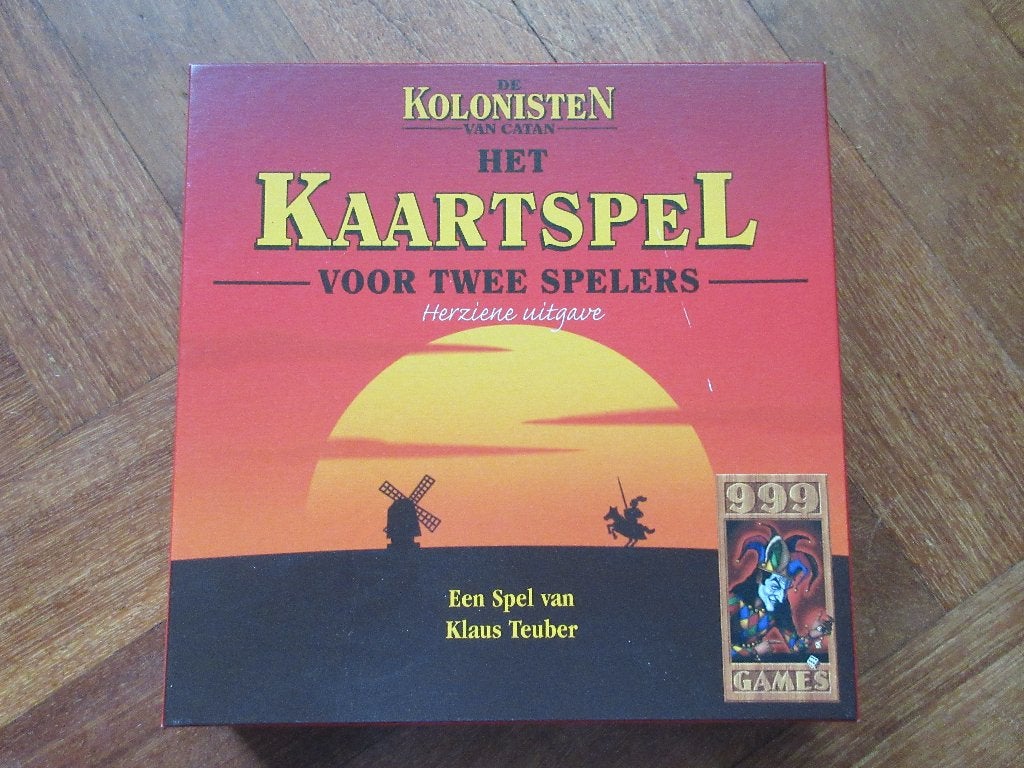 Kolonisten van Catan : Het kaartspel ( 2 spelers), Een of twee spelers, Ophalen of Verzenden, Gebruikt
