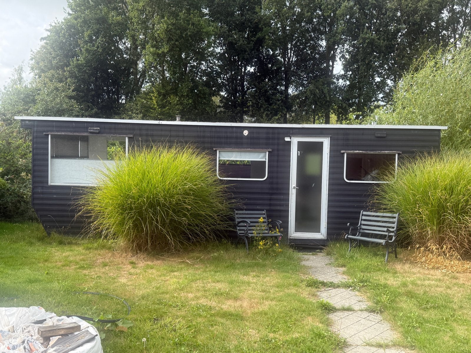 Stacaravan 8x3 recreatie woonruimte keet of bouwkeet, Ophalen