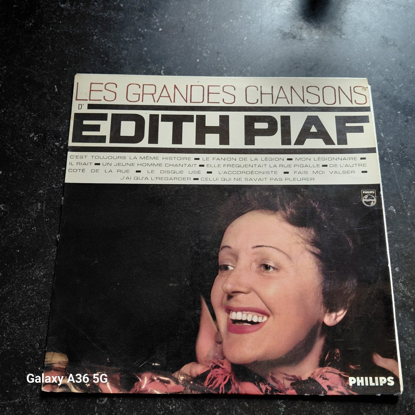 Edith Piaf - Les Grandes Chansons (LP), LP, Gebruikt, Overige genres, Ophalen of Verzenden